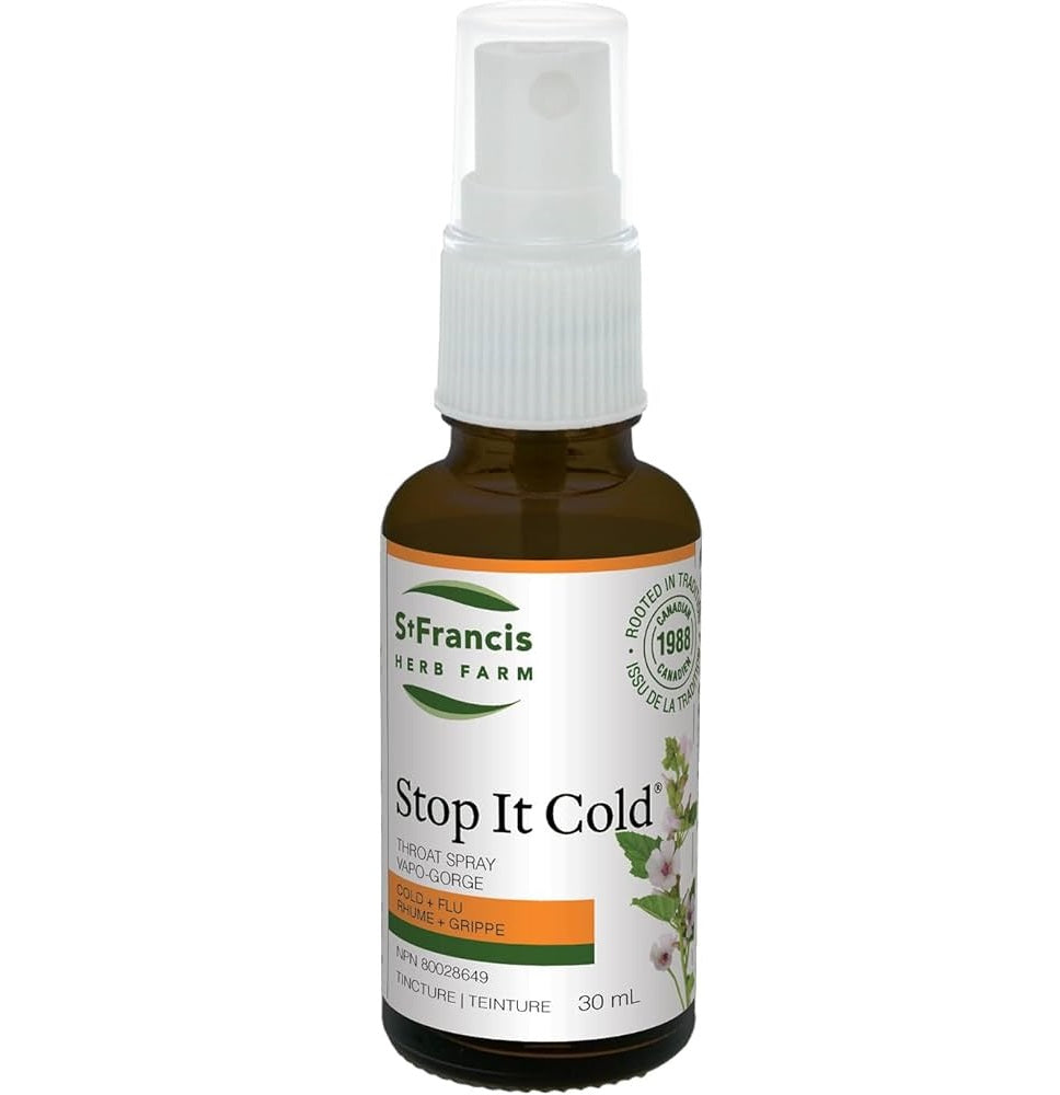 St. Francis Herb Farm Stop It Cold Throat Spray