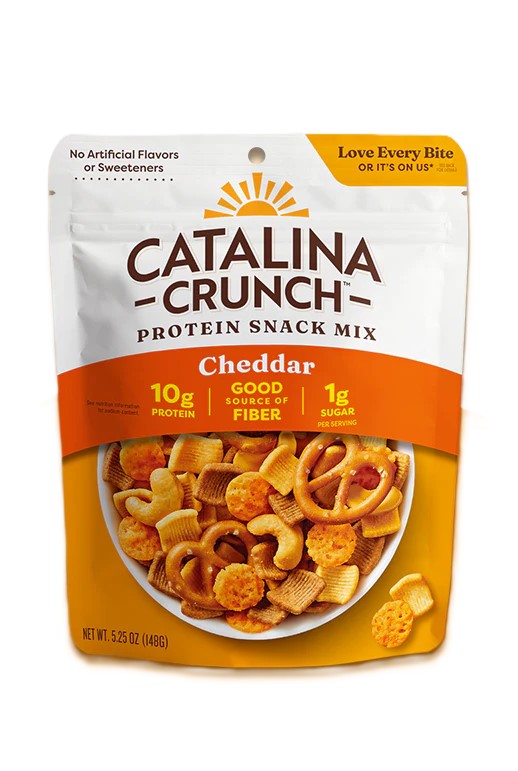 Catalina Crunch Keto Friendly Cheddar Crunch Mix