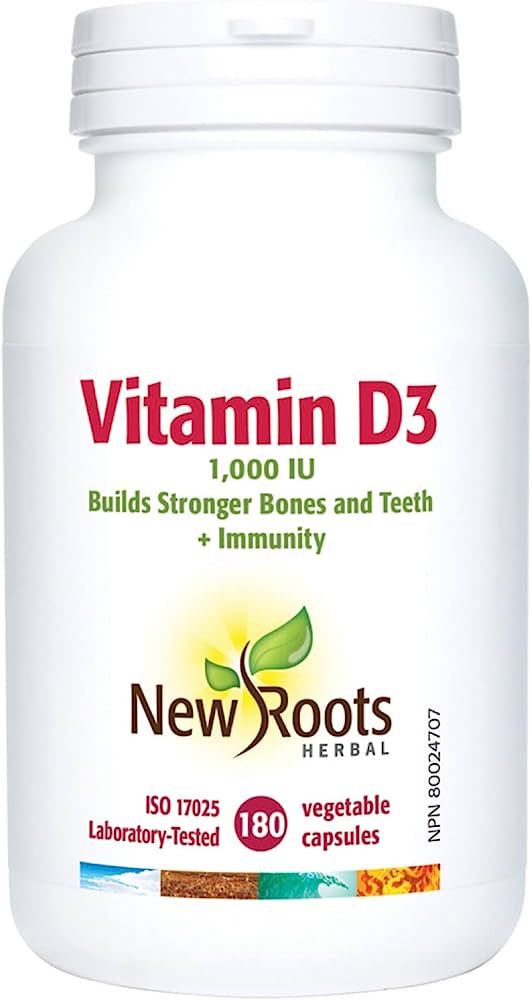 New Roots Vitamin D3 1000Iu