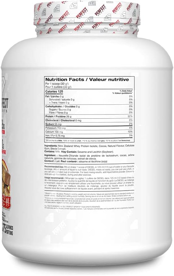 Chocolate Wafer Crisp Diesel New Zealand Whey Protein Isolate
