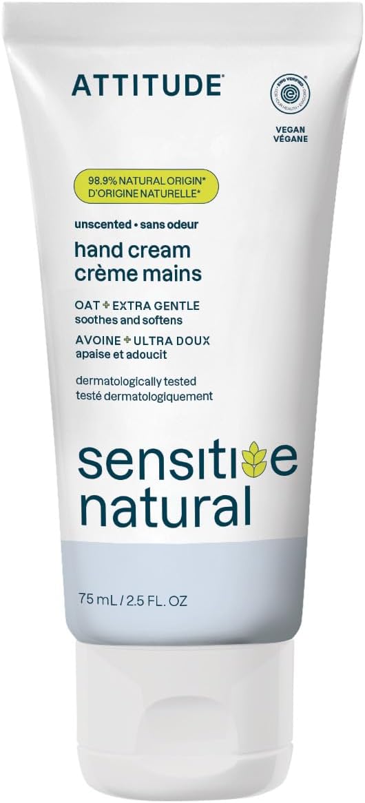 Attitude Fragrance Free Natural Hand Cream