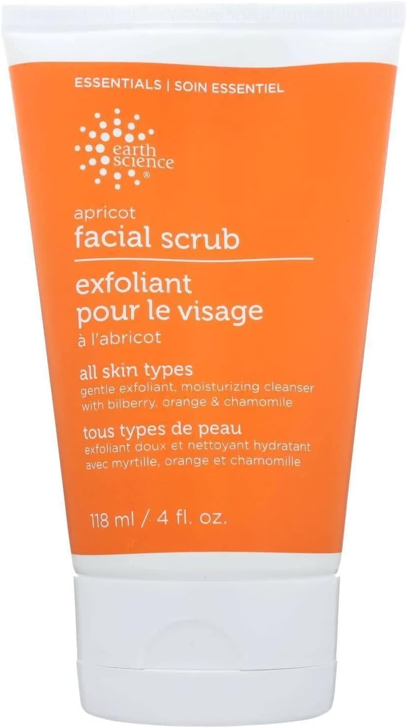 Earth Science Apricot Gentle Facial Scrub
