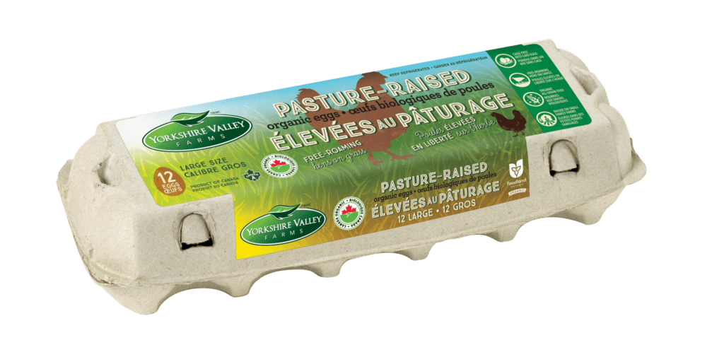 Yorkshire Valley Organic Pasture-Raised Eggs Large
