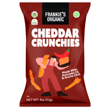 Frankie's Organic Organic Spicy Cheddar Crunchies