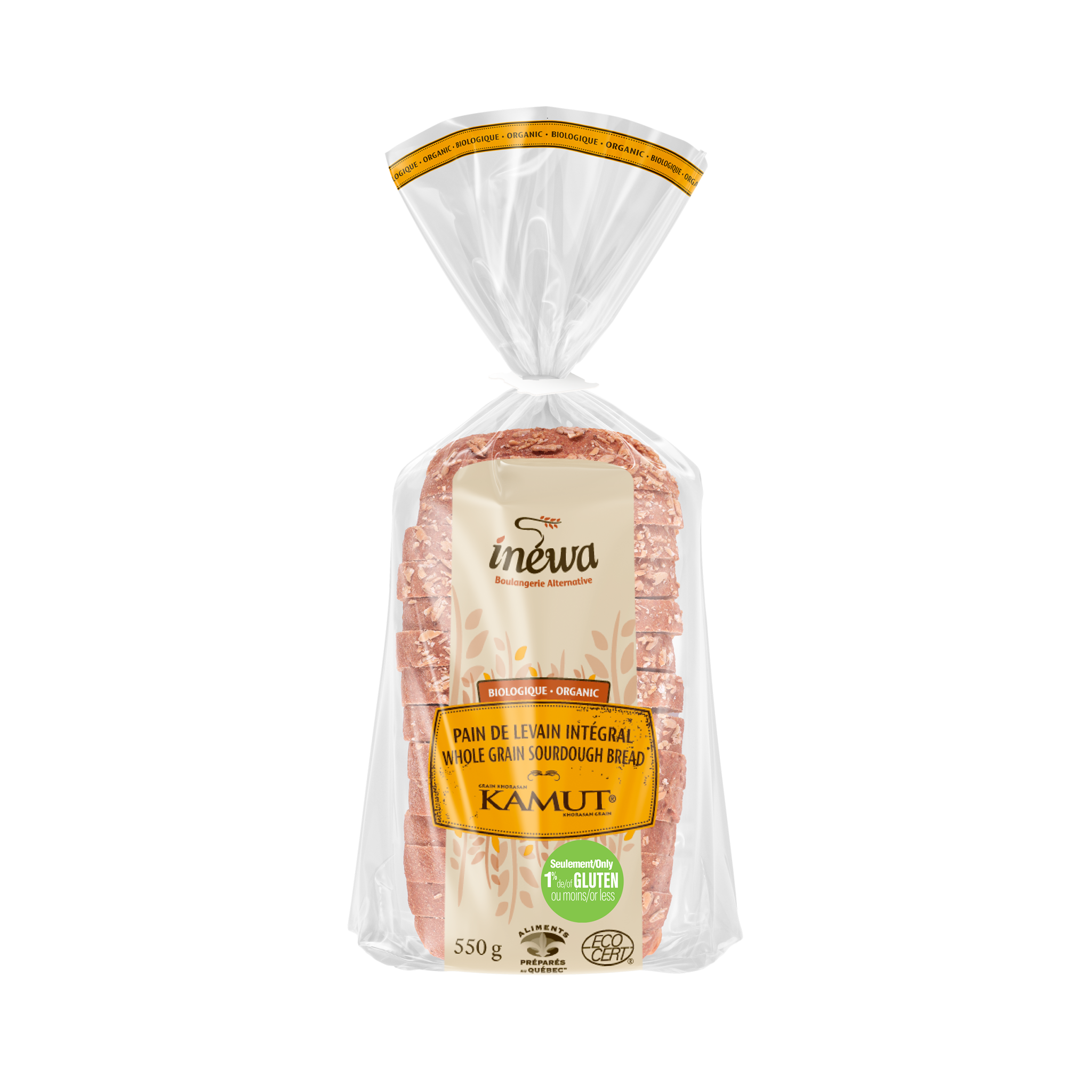 Inewa Organic Kamut Bread