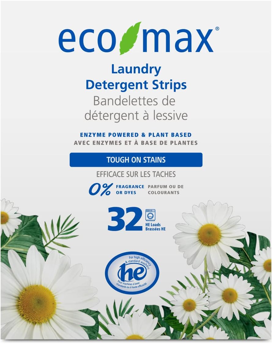 Eco Max Fragrance-Free Laundry Strips