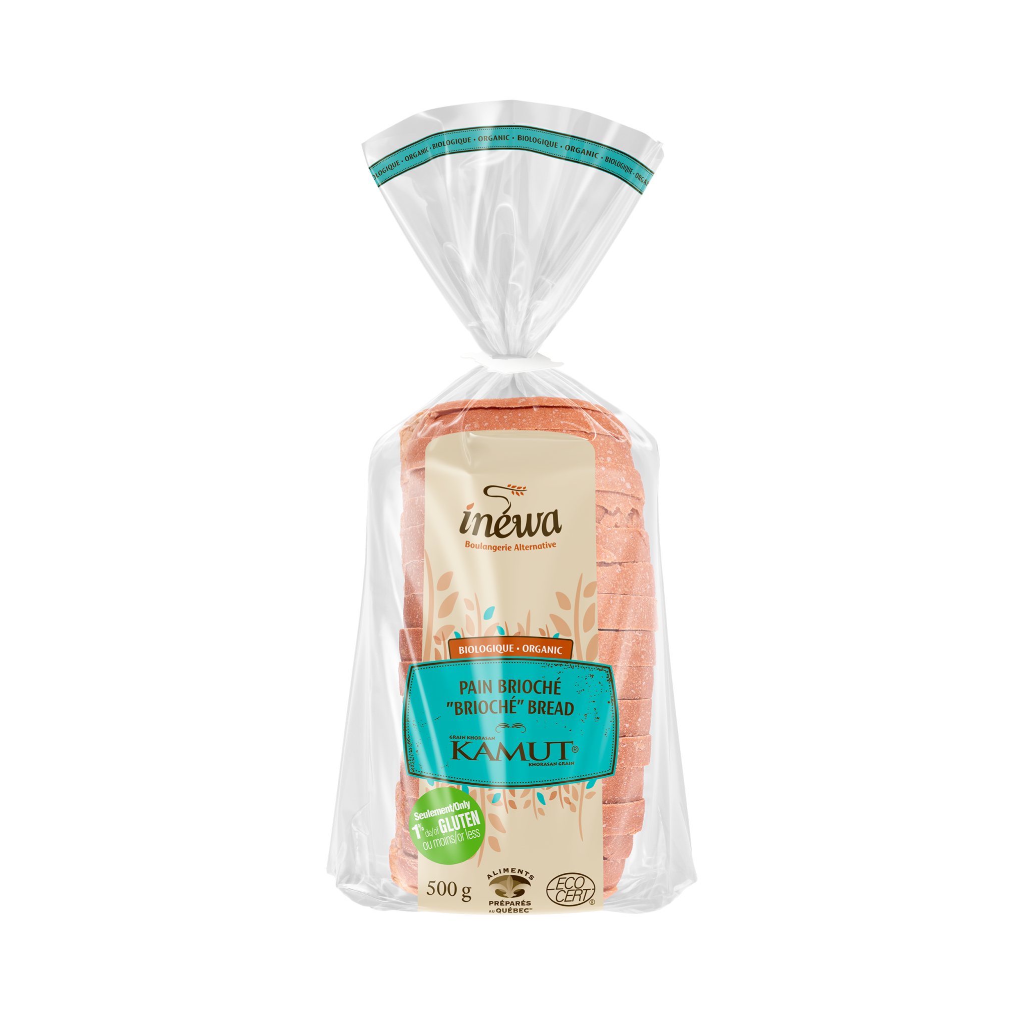 Inewa Organic Kamut Brioche Bread