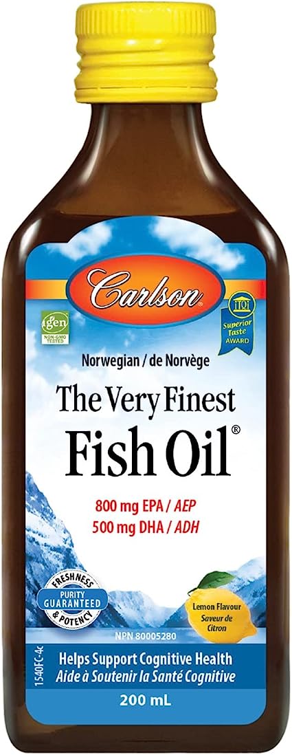 Carlson Lemon Fish Oil