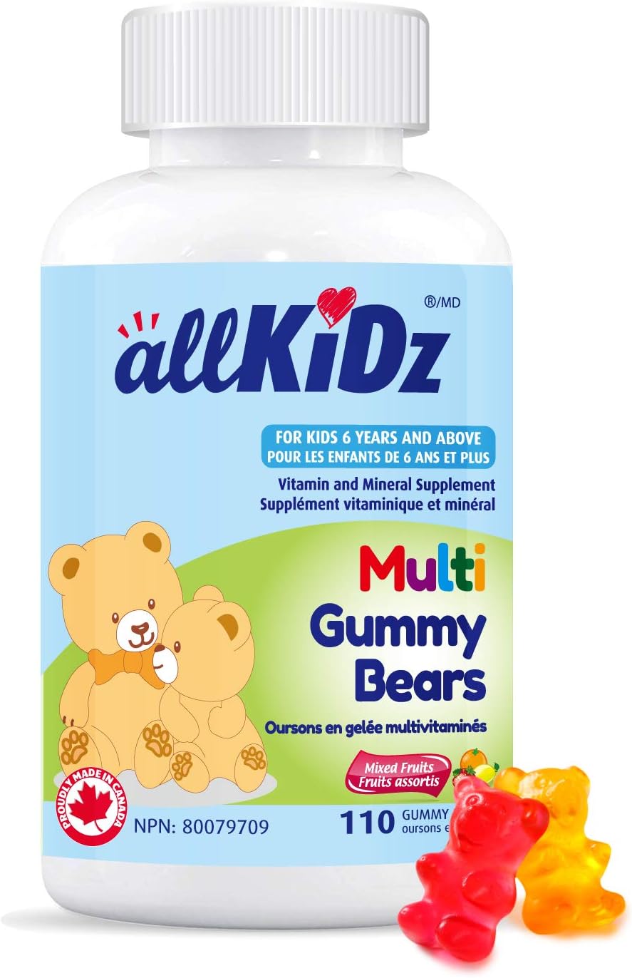 Mixed Fruits Multivitamin Gummy Bears