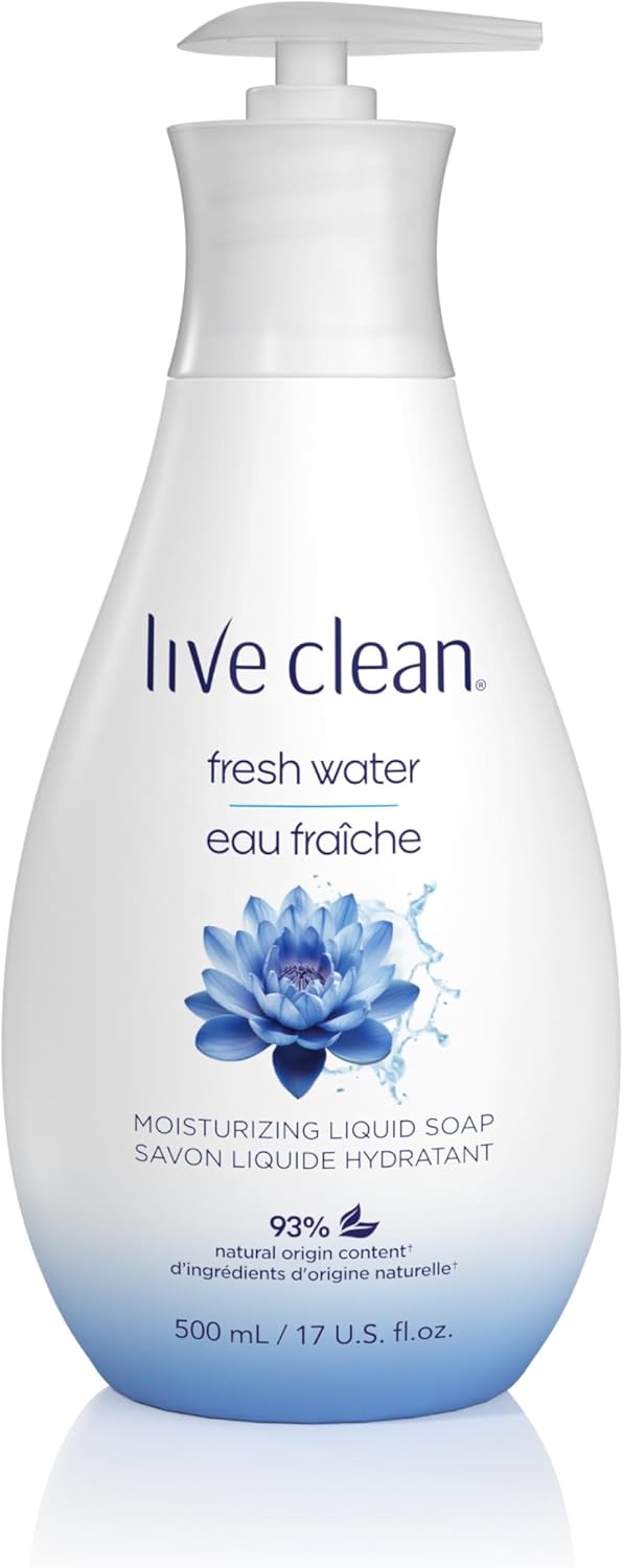 Live Clean Fresh Water Liquid Hand Soap
