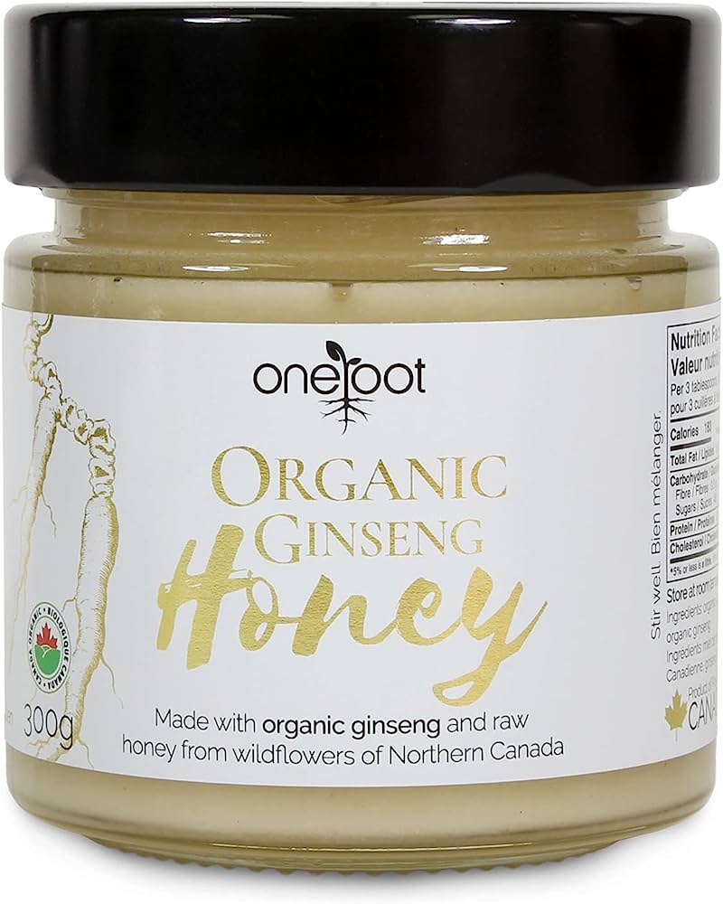 Oneroot Organic Ginseng Honey