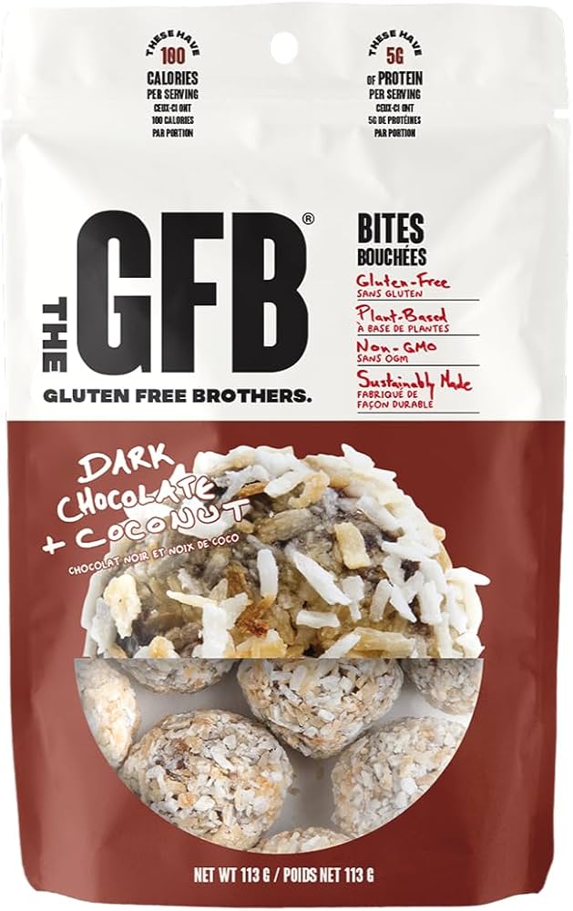 The Gfb Dark Chocolate Coconut Bites
