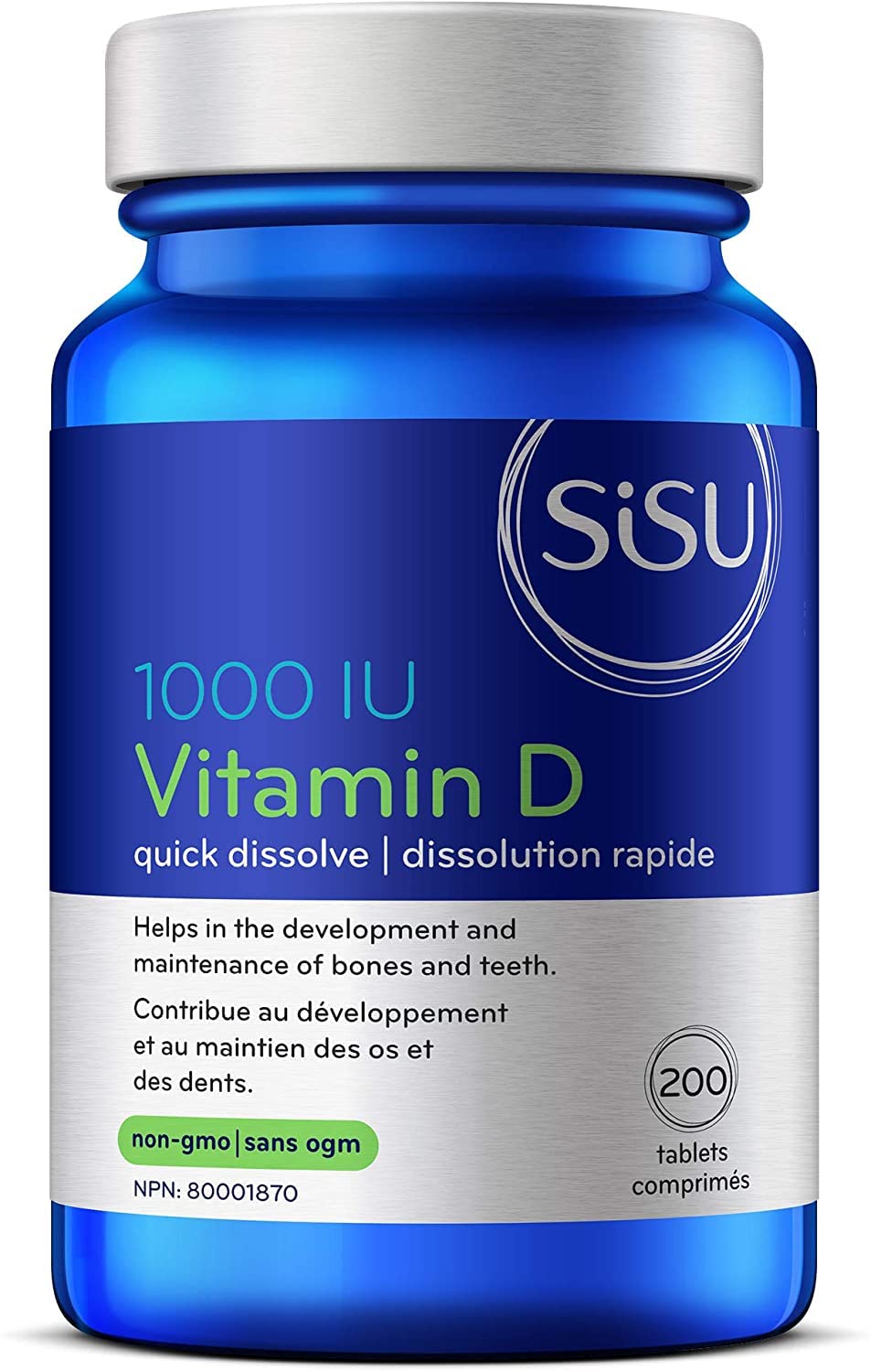 Sisu Vitamin D - 1000IU