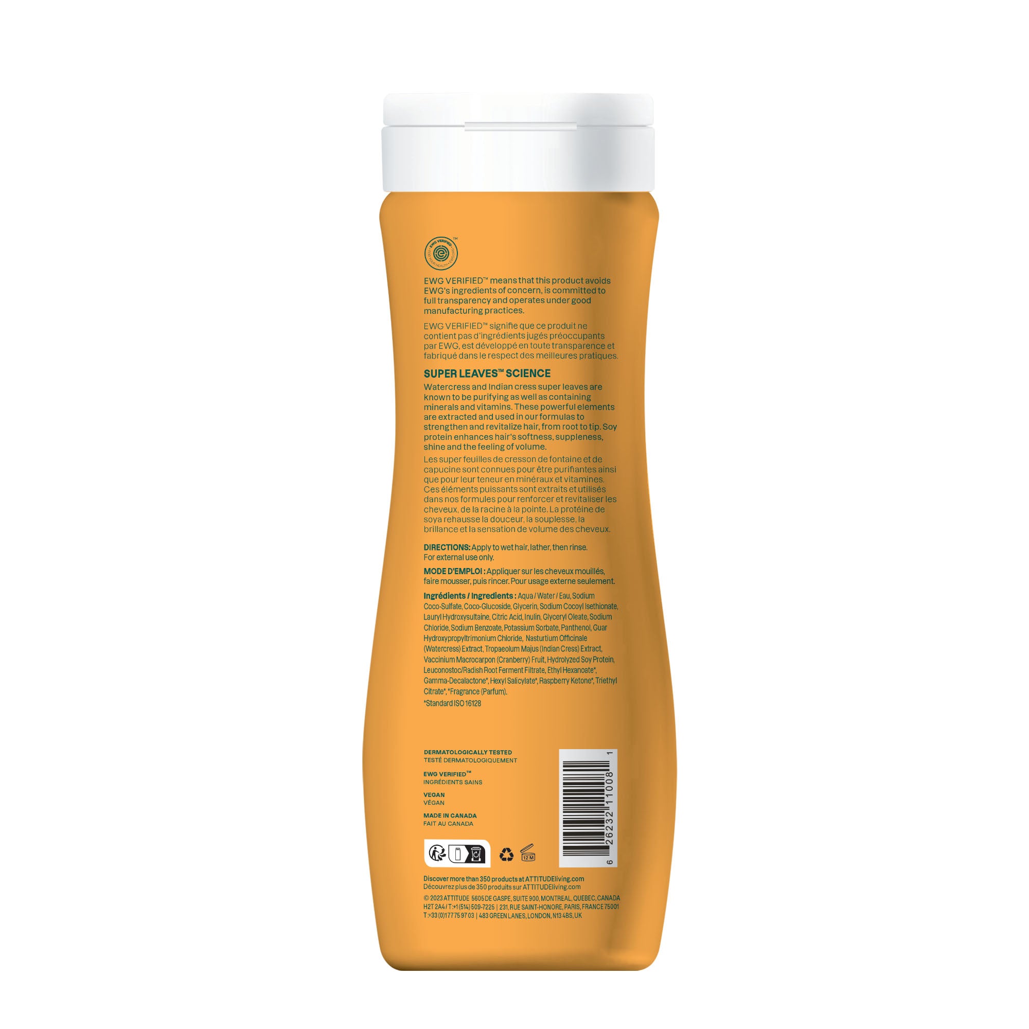 Attitude Volume & Shine Shampoo