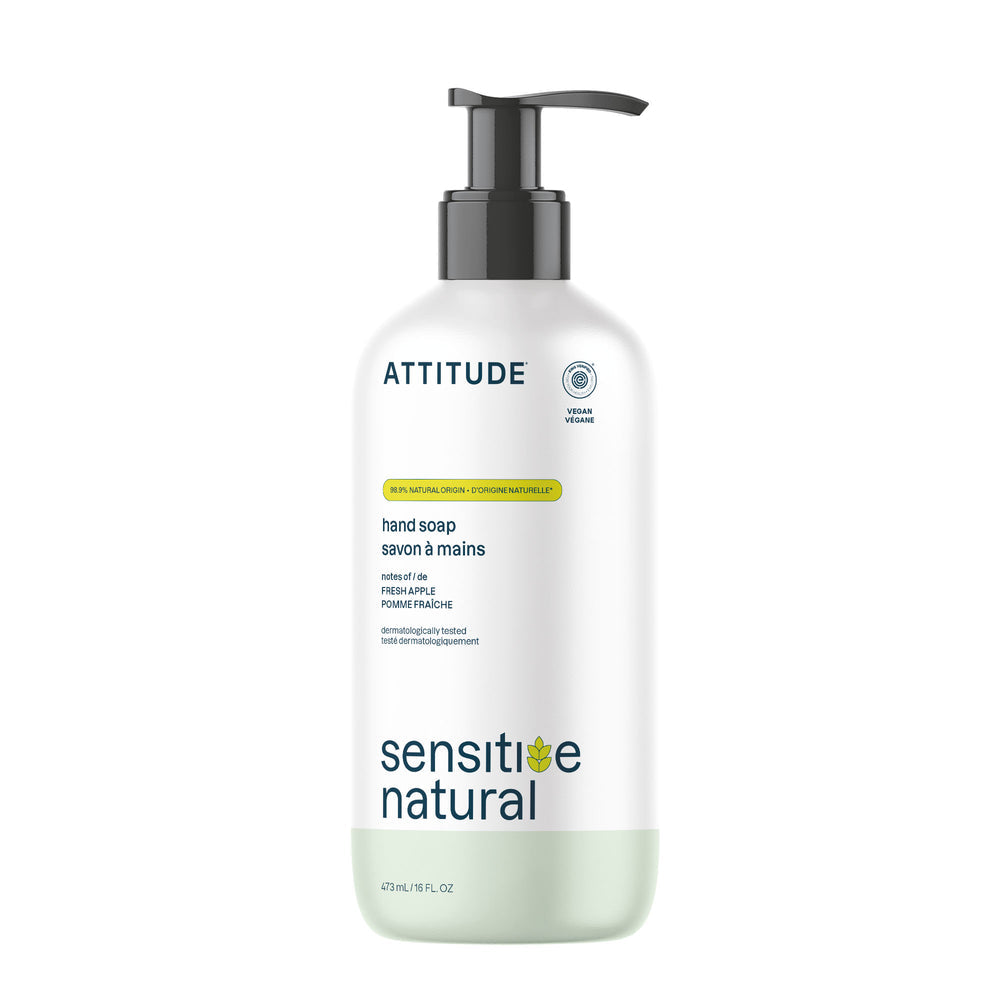 Attitude Fresh Apple Natural Hand Soap