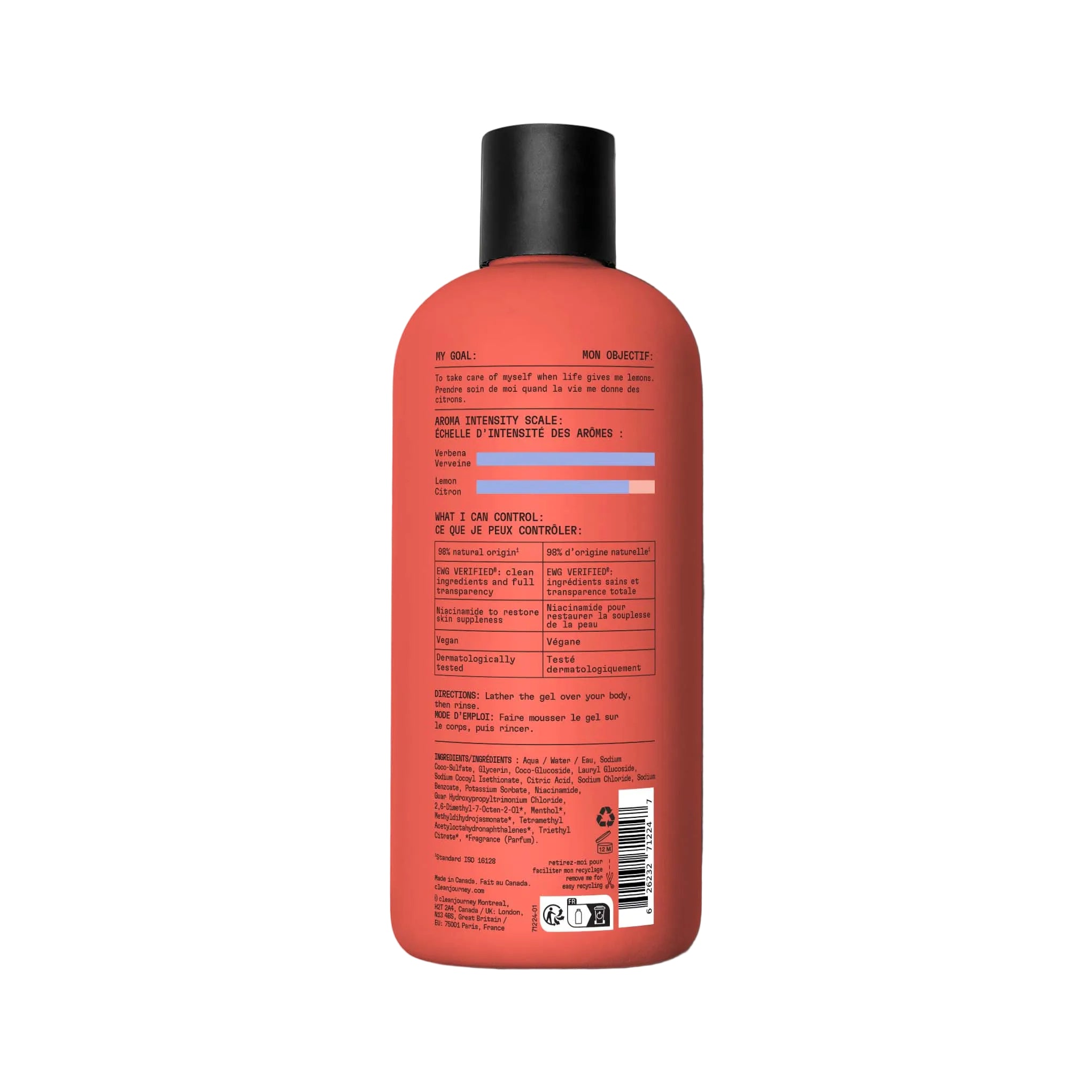 cleanjourney Citrus Zing Shower Gel