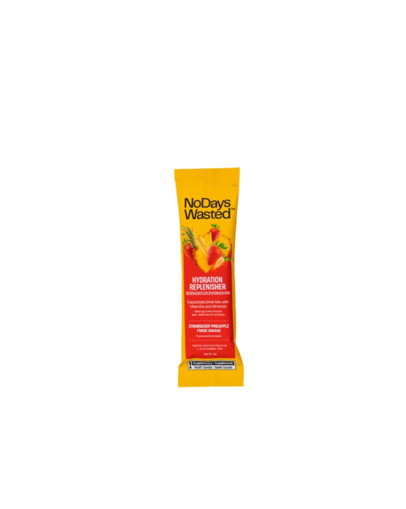 NoDaysWasted Strawberry Pineapple Electrolyte Drink Mix