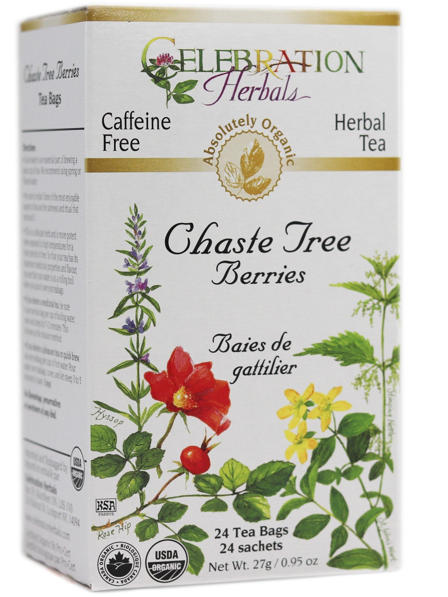 Organic Chaste Tree Berries Tea