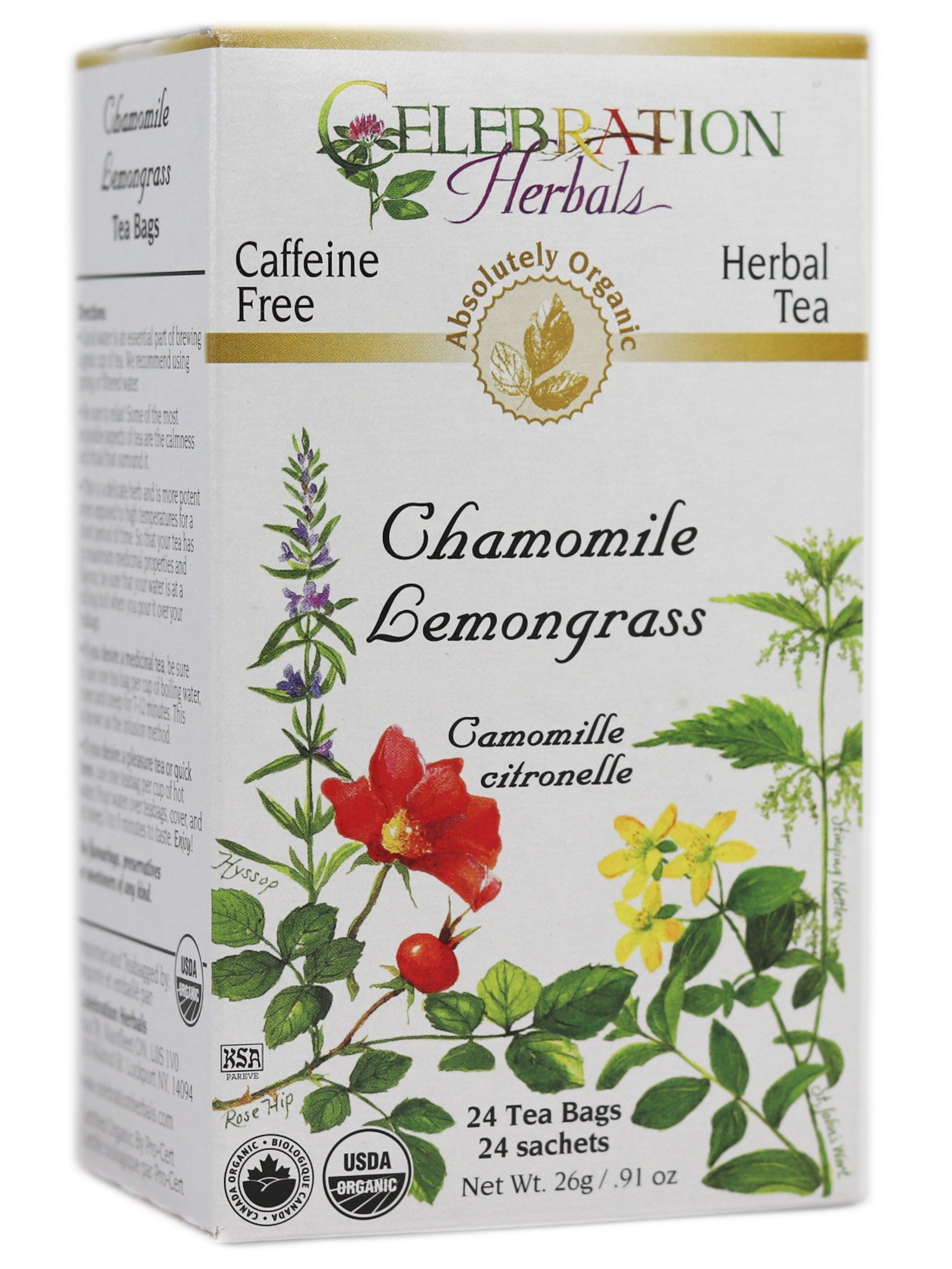 Celebration Herbals Organic Citrus Soother Tea