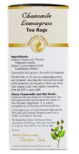 Celebration Herbals Organic Citrus Soother Tea