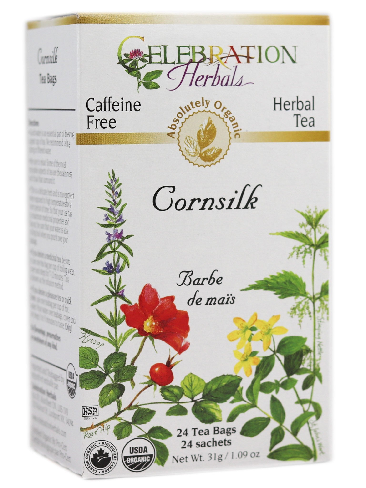 Celebration Herbals Organic Cornsilk Tea