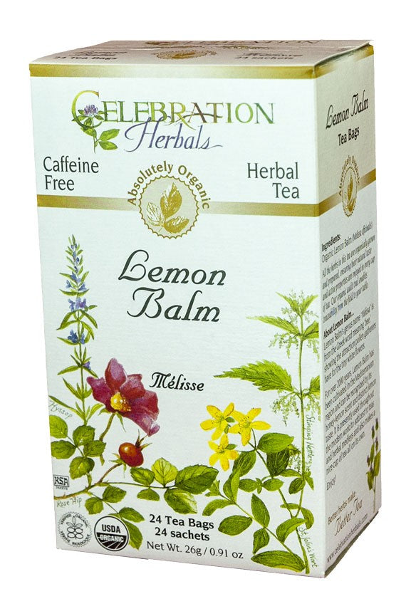 Celebration Herbals Organic Lemon Balm Tea