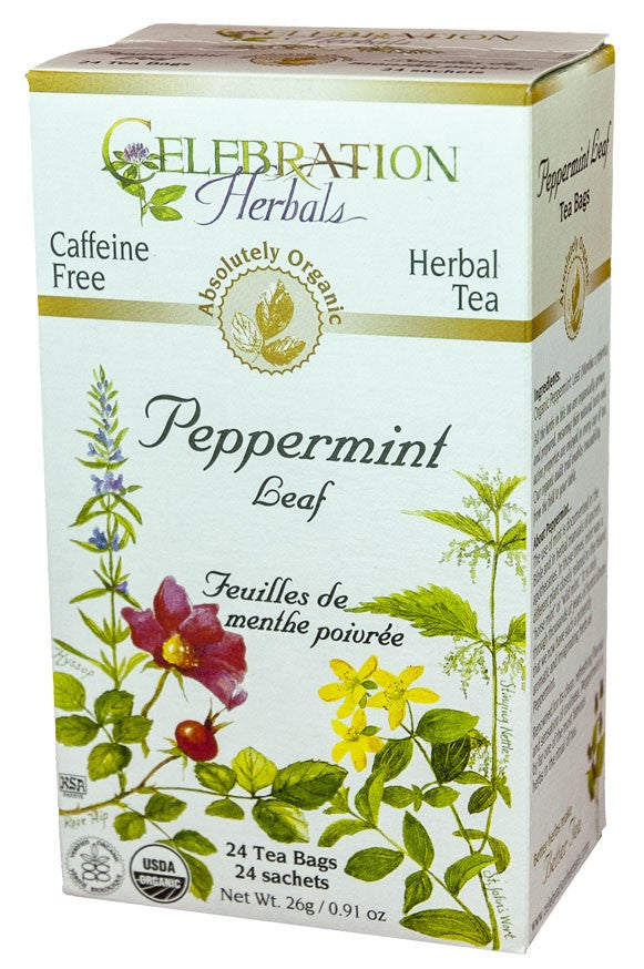 Celebration Herbals Organic Peppermint Tea