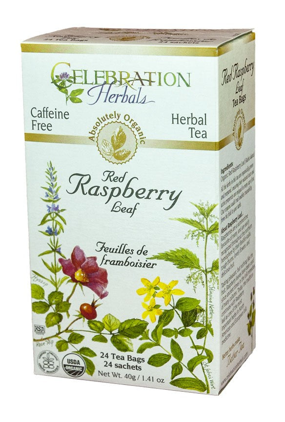 Celebration Herbals Organic Red Raspberry Tea