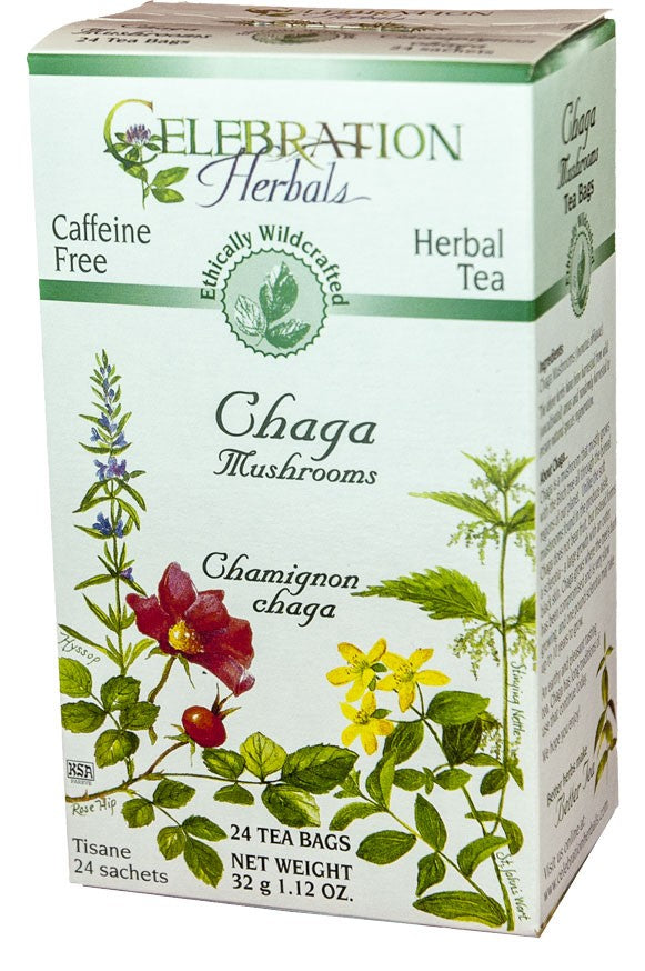 Celebration Herbals Organic Chaga Tea