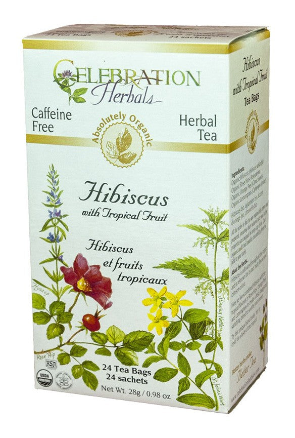 Celebration Herbals Organic Hibiscus Tropical Tea