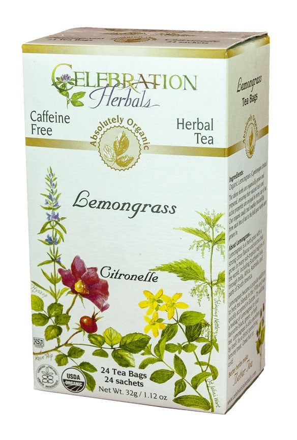 Celebration Herbals Organic Lemongrass Tea