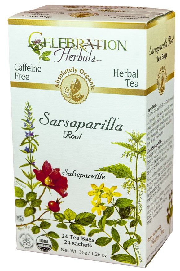Celebration Herbals Organic Sarsaparilla Root Tea