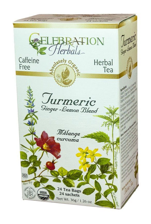 Celebration Herbals Organic Turmeric Tea
