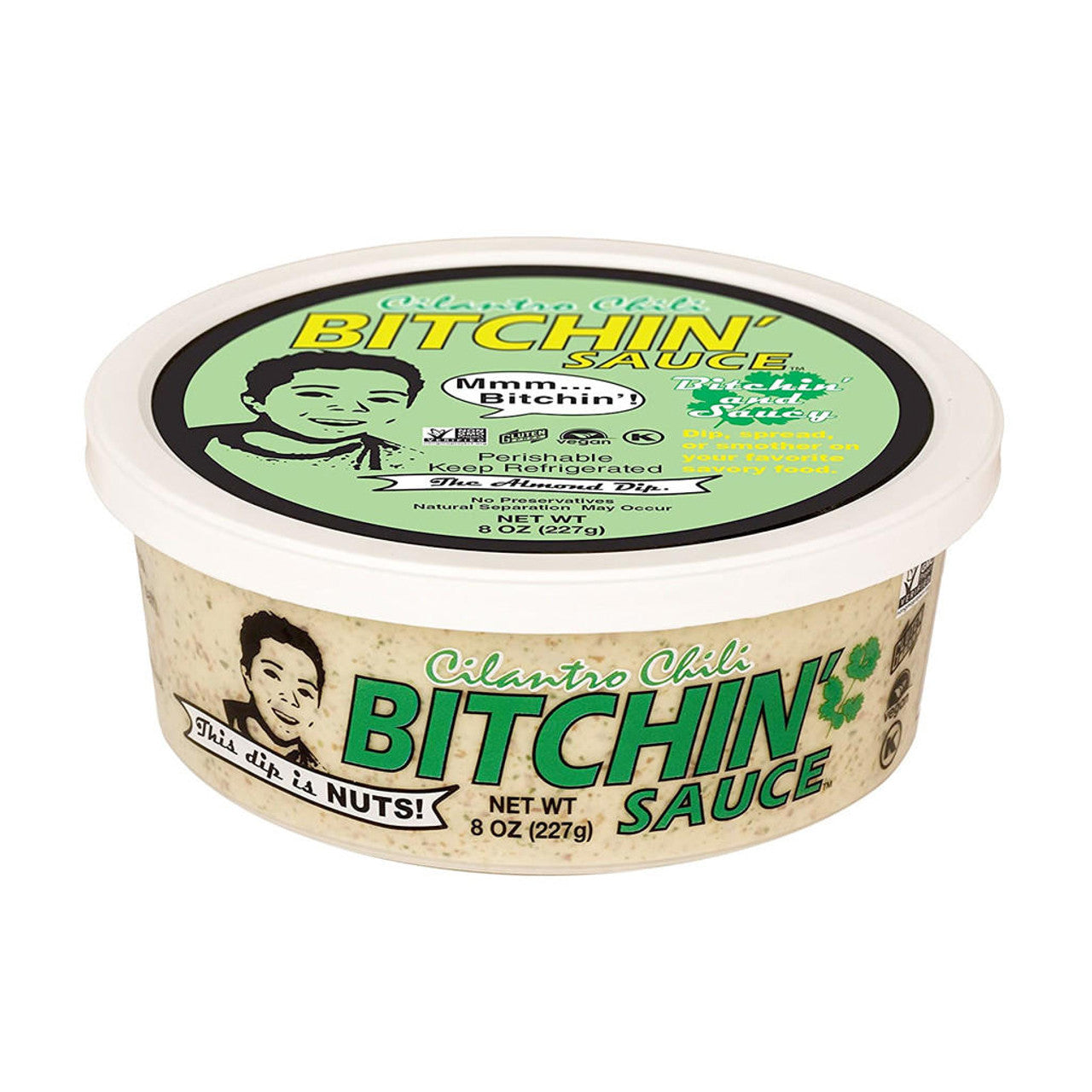 Cilantro Chili Almond Dip