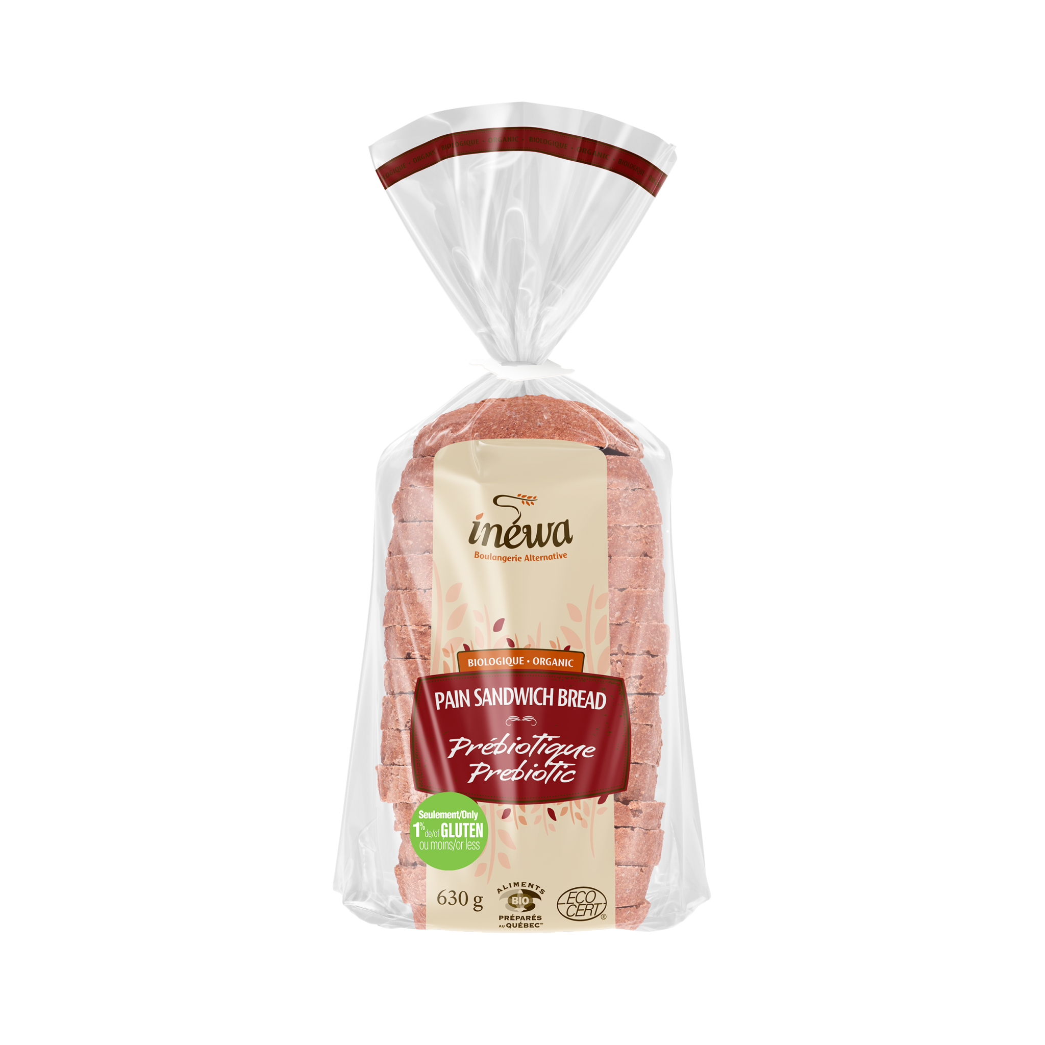 Inewa Organic Prebiotic Khorasan Bread