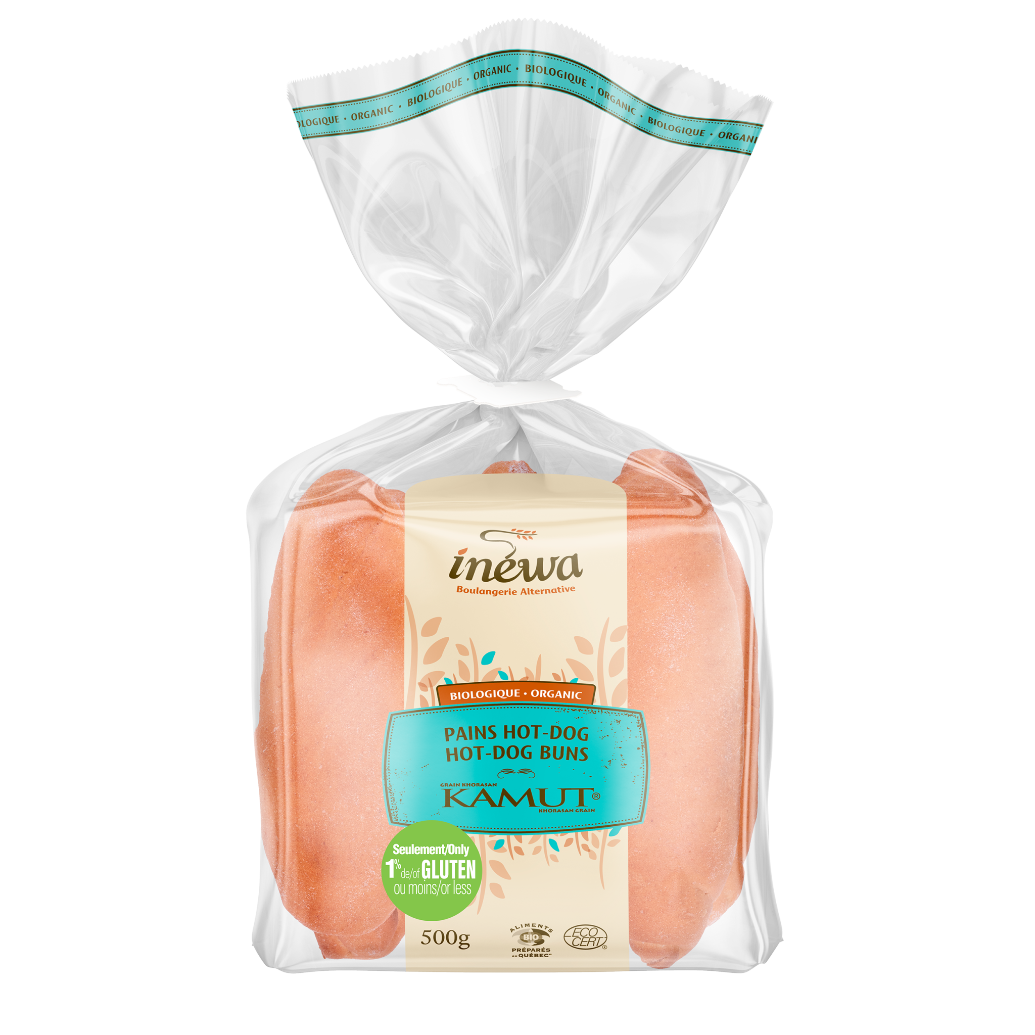 Inewa Kamut Hot Dog Buns