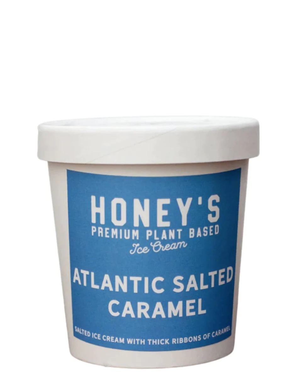Honey's Premium Plant Based Atlantic Salted Caramel Ice Cream