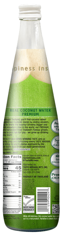 Taste Nirvana Real Coconut Water