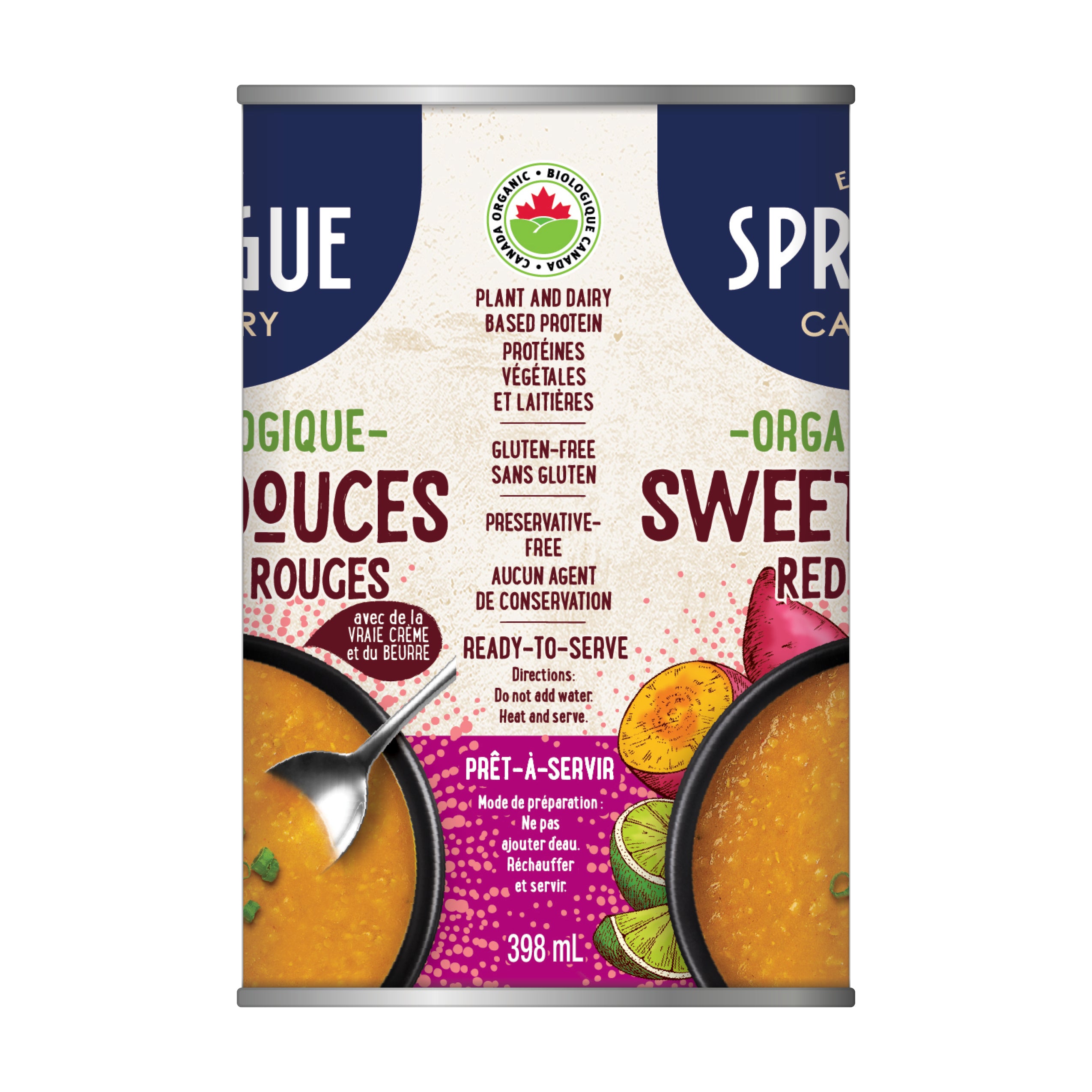 Sprague Organic Sweet Potato Soup