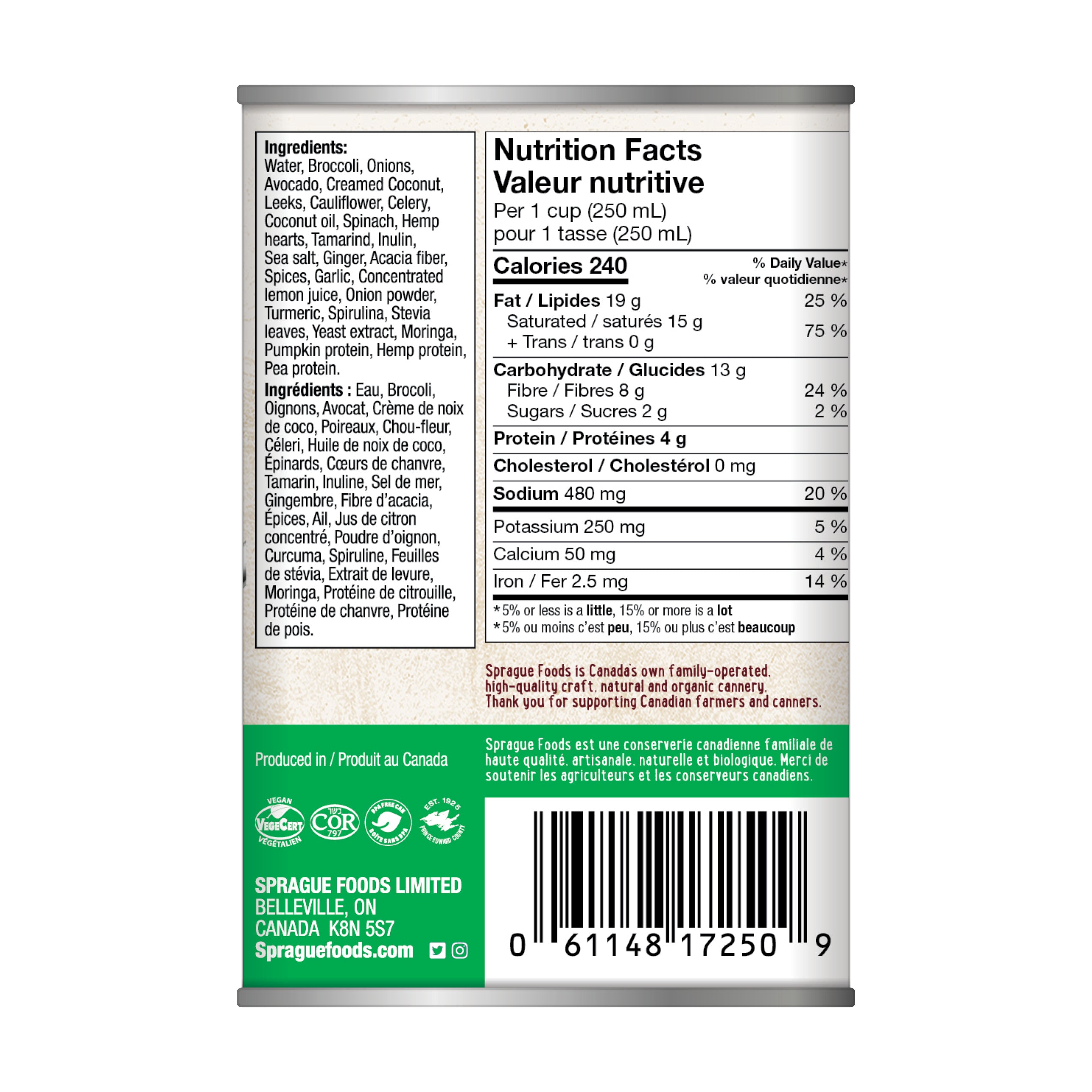 Sprague Simply Green Keto Soup