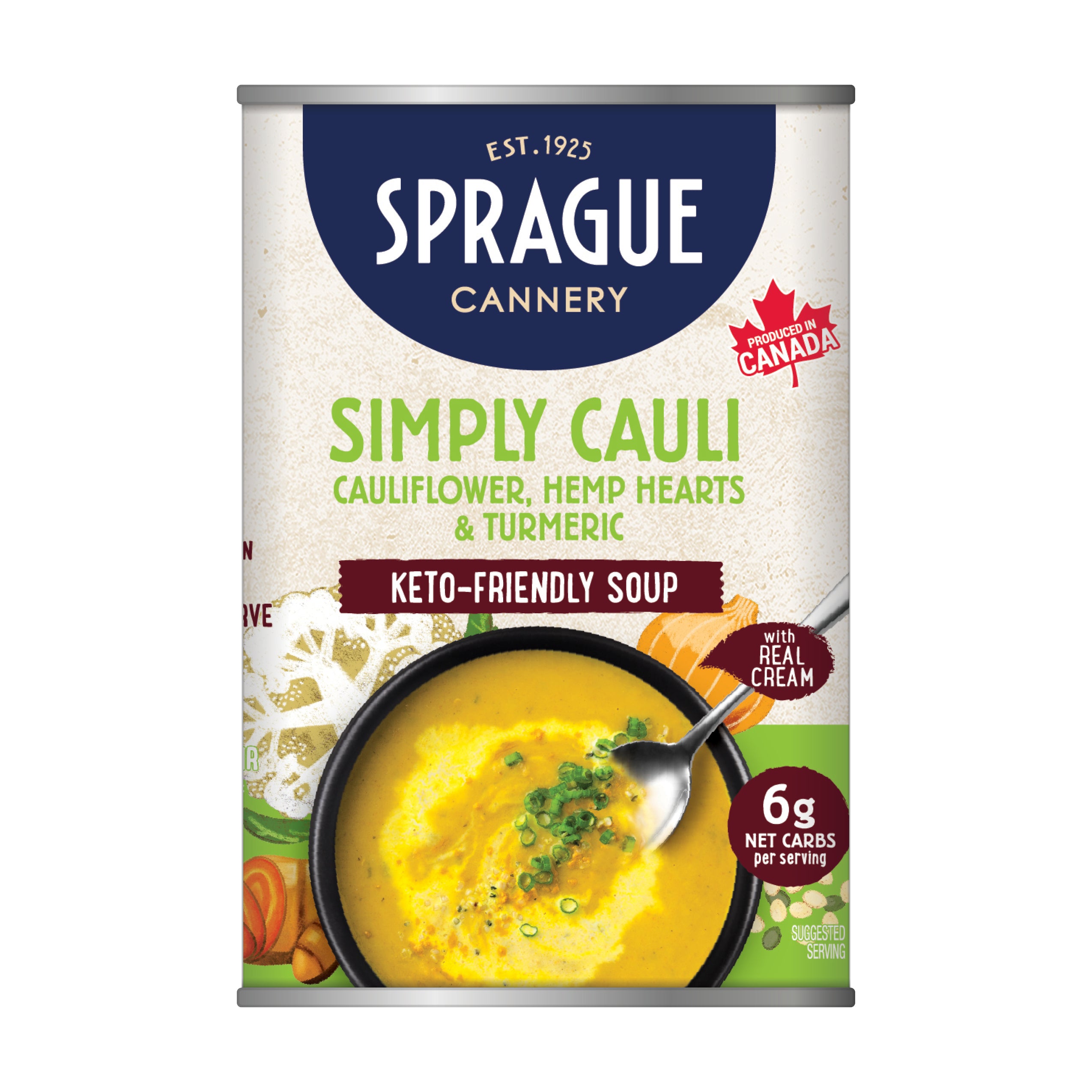 Sprague Simply Cauliflower Keto Soup