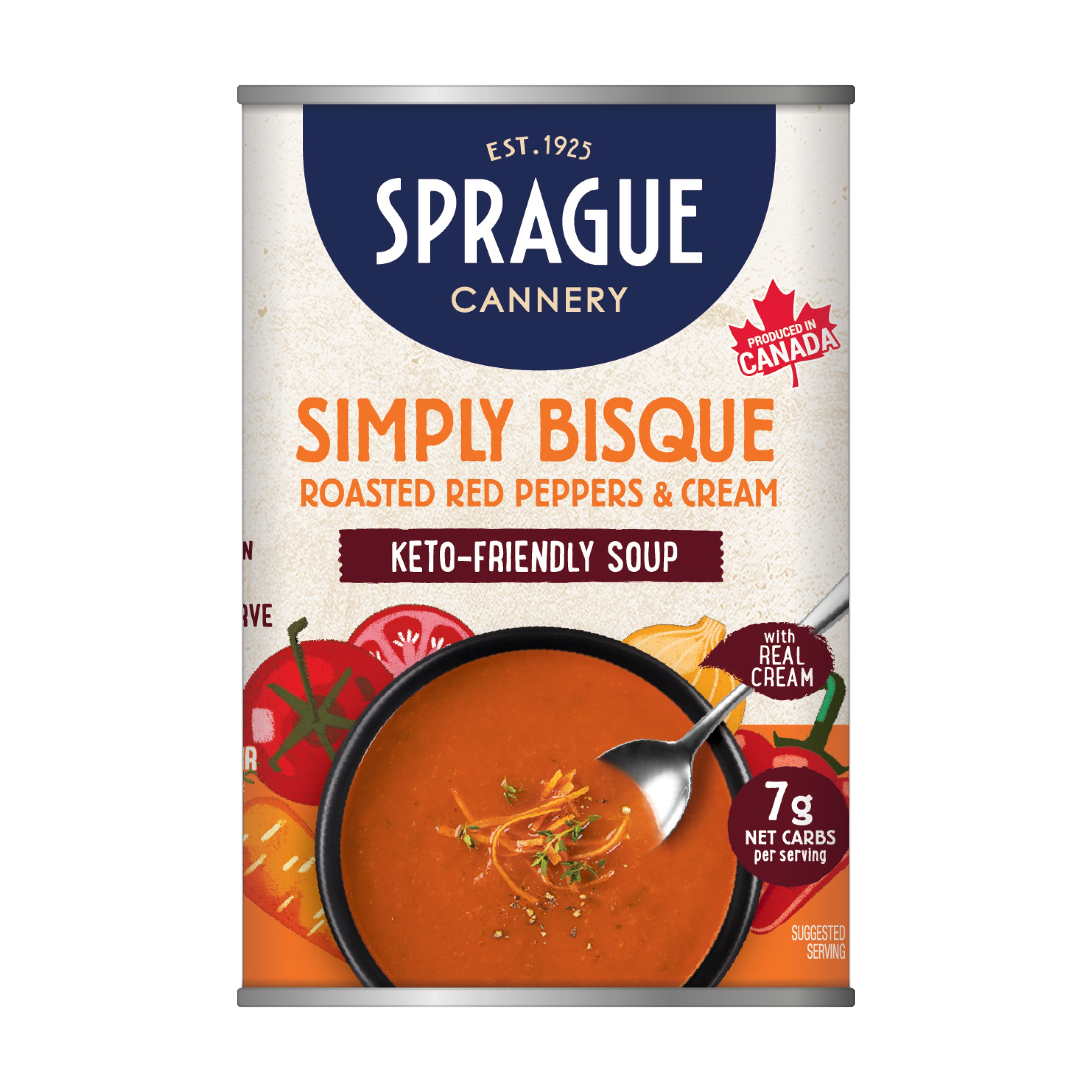 Sprague Simply Tomato Bisque Keto Soup