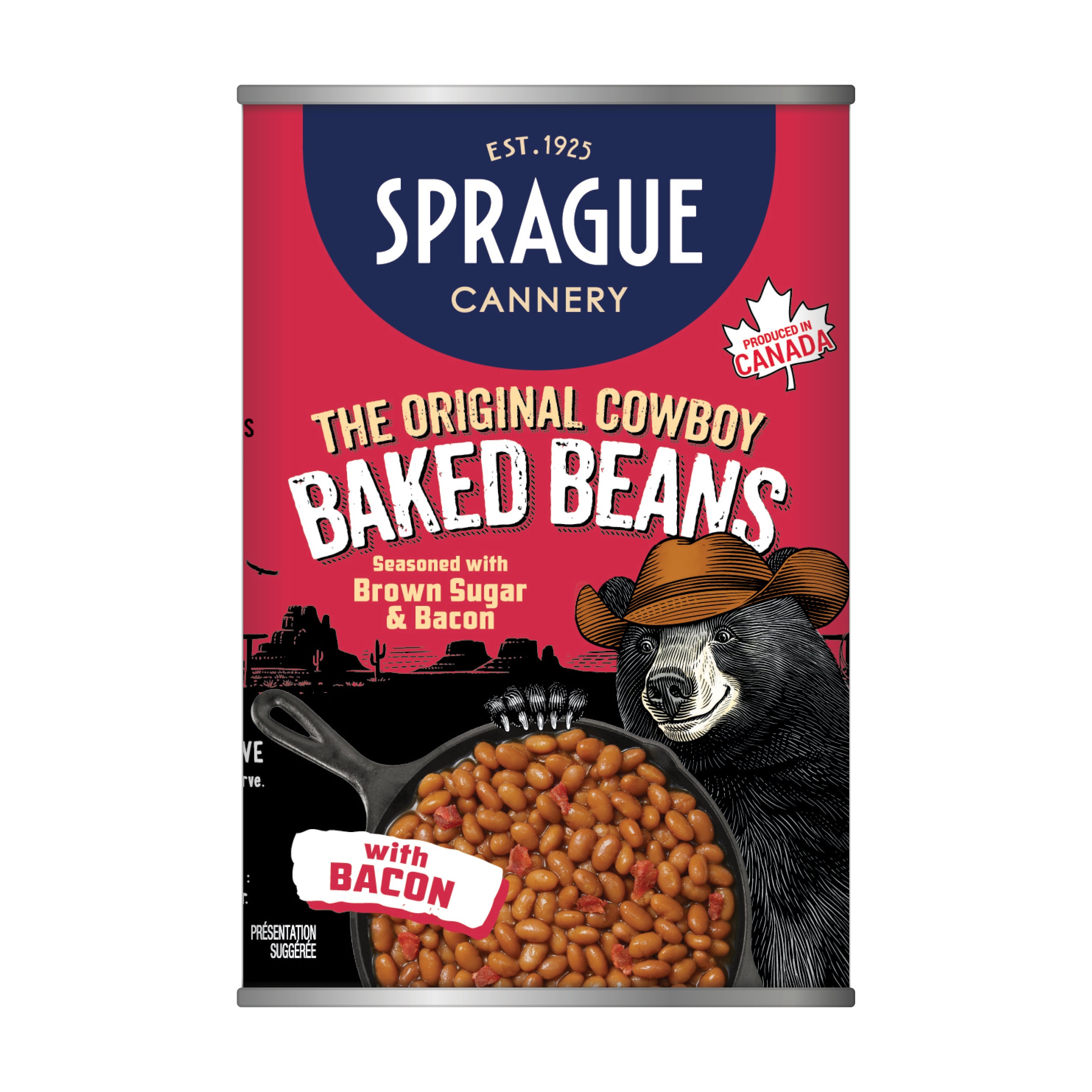 Sprague The Original Cowboy Baked Beans with Brown Sugar & Bacon