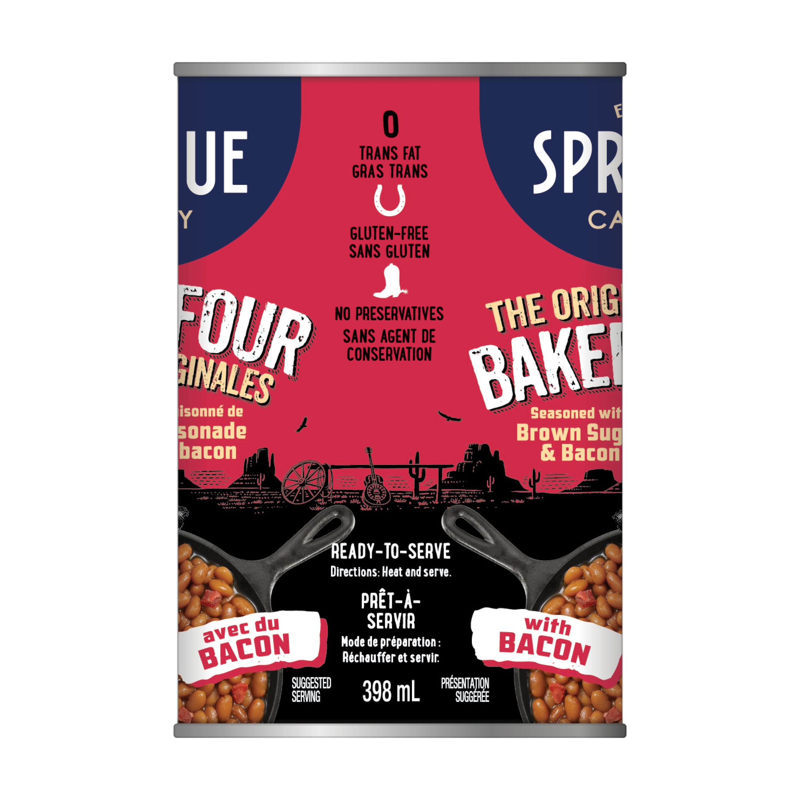 Sprague The Original Cowboy Baked Beans with Brown Sugar & Bacon
