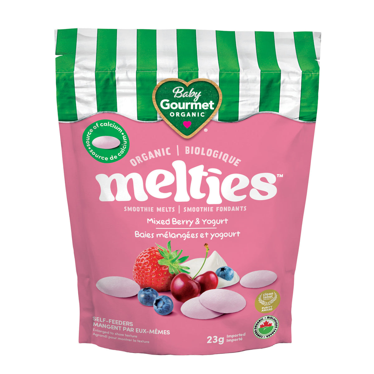 Baby Gourmet Organic Mixed Berry and Yogurt Melties