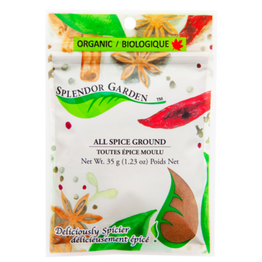 Splendor Garden Organic Allspice Ground