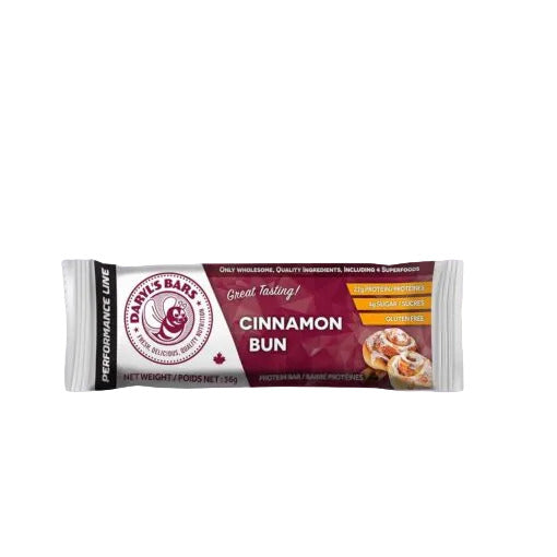 Daryl's Hi N-R-G Bars Cinnamon Bun Protein Bar