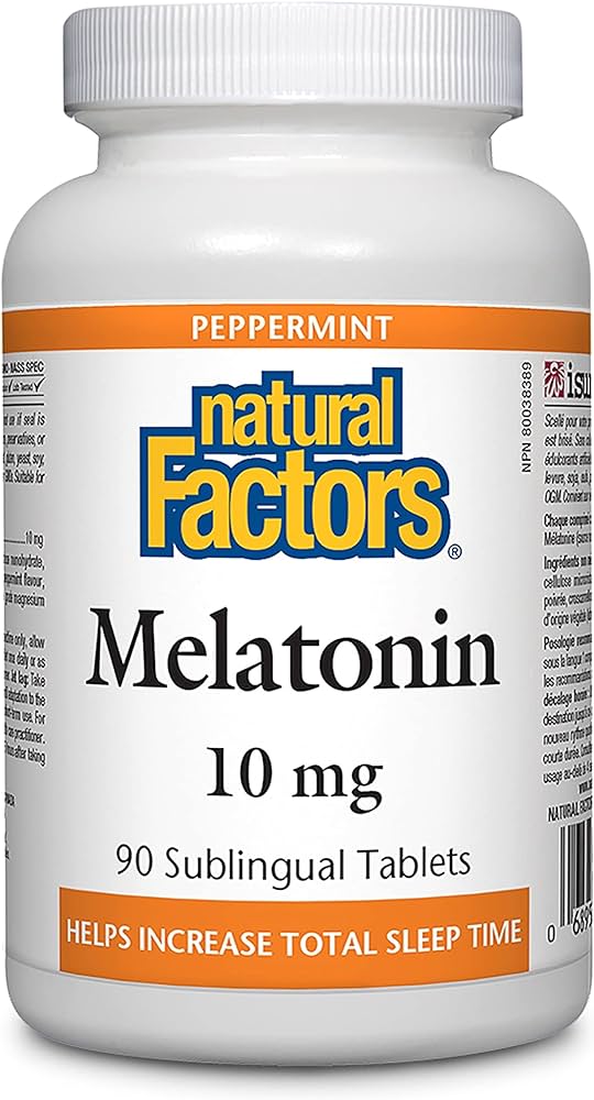 Natural Factors Melatonin 10mg