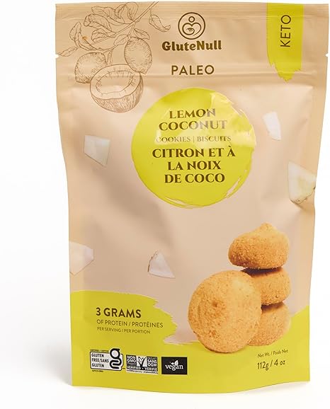 Glutenull Bakery Lemon Coconut Cookies
