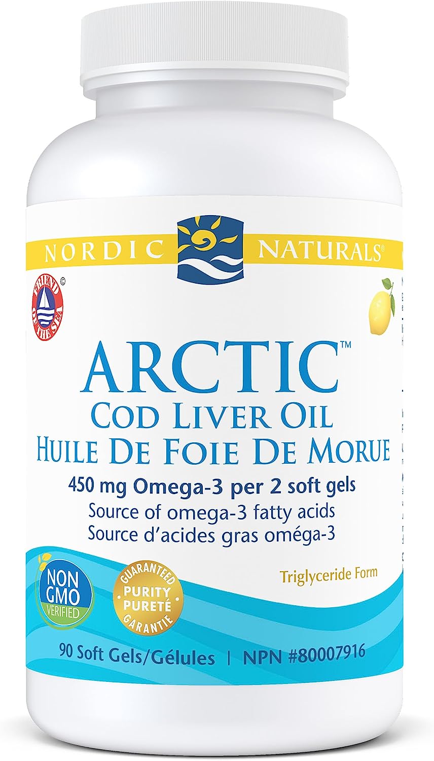 Nordic Naturals Arctic Cod Liver Oil Lemon